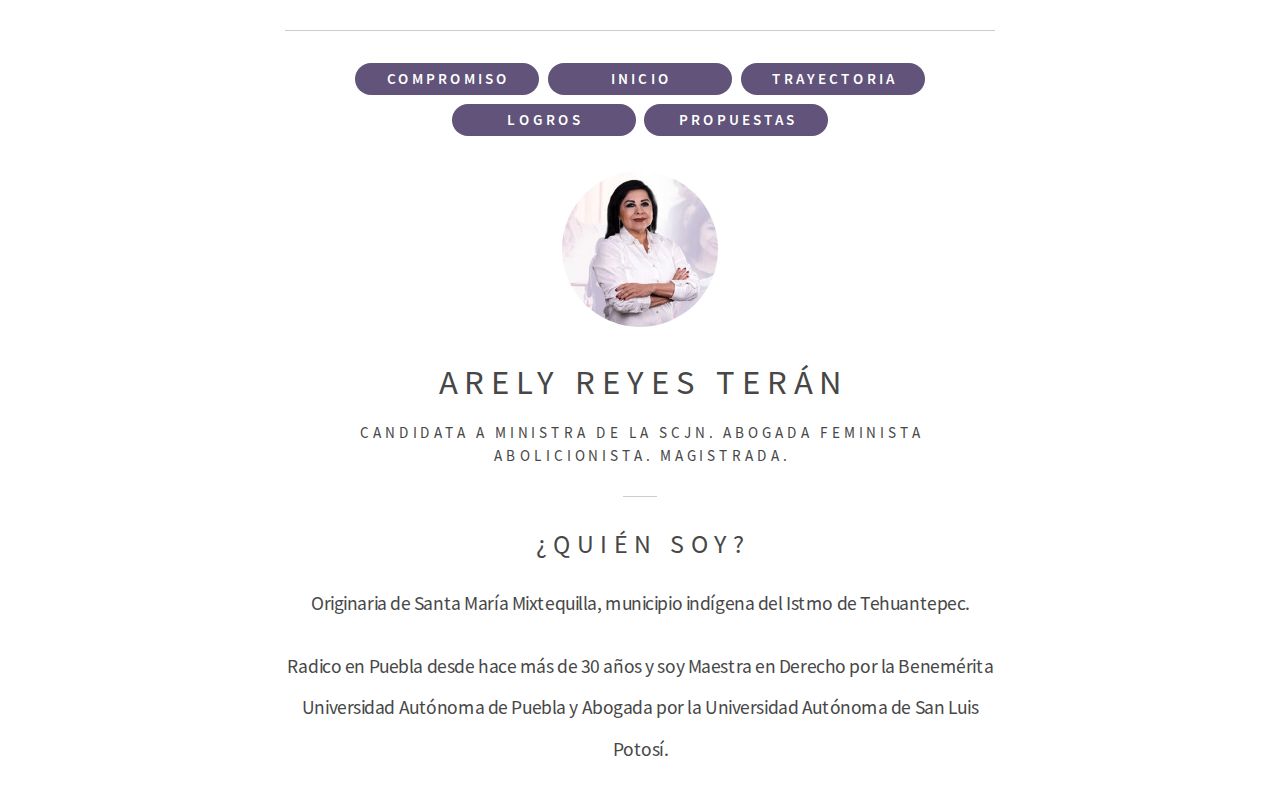 Arly Reyes Candidata - Arely Reyes Terán